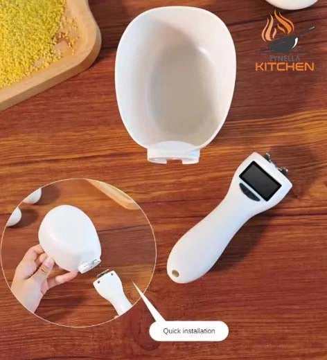 Zynella Bowl Spoon Digital Scale