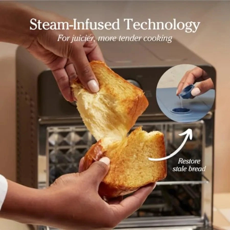 Zynella 6-in-1 Large Stainless Steel Multifunctional Air Fryer Oven