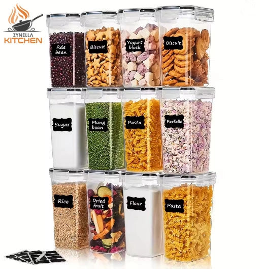 Zynella 2.0L Airtight Food Storage Containers – BPA Free Plastic