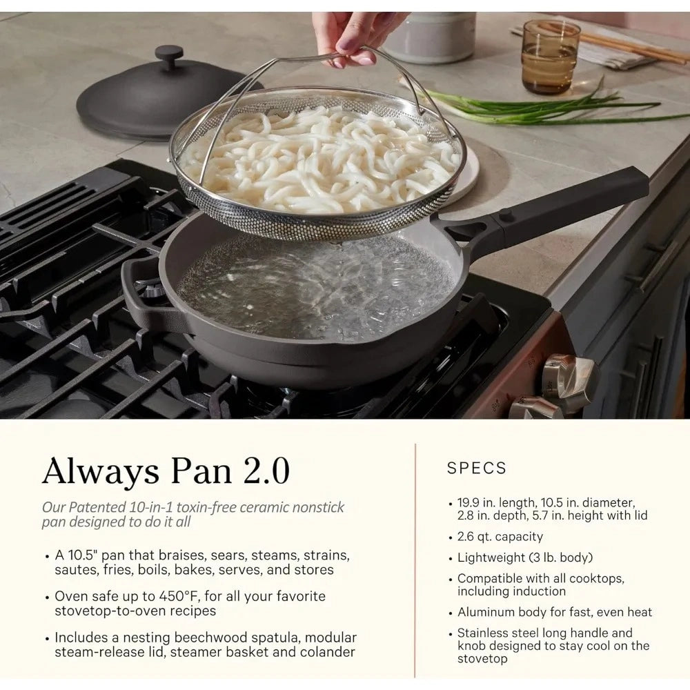 Zynella 13-Piece Multifunctional Cookware Set