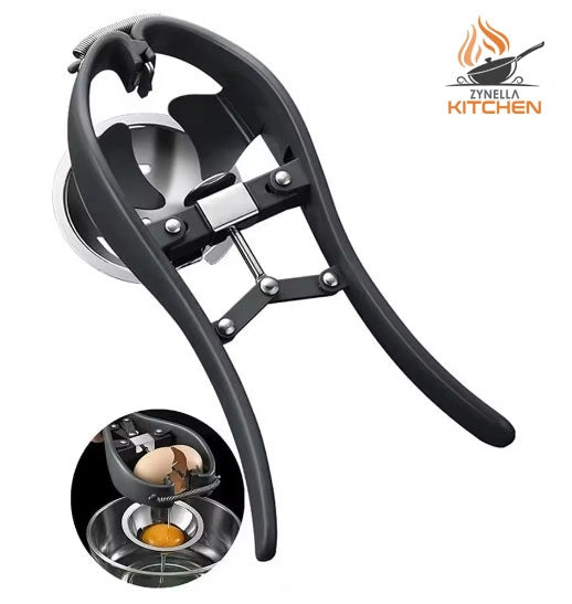Zynella Multifunction Egg Opener & Separator Tool – Stainless Steel
