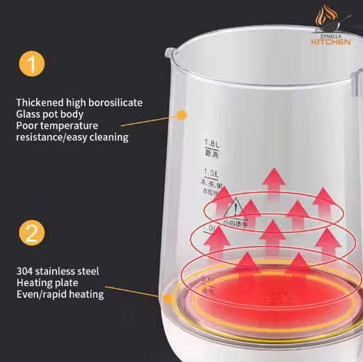 Multifunction Glass Electric Tea Maker