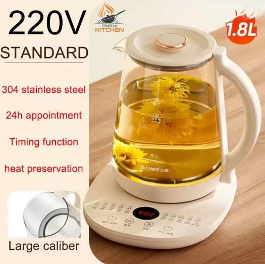 Multifunction Glass Electric Tea Maker