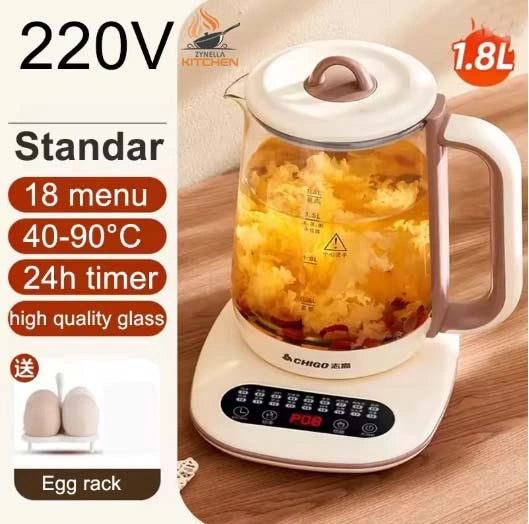 Multifunction Glass Electric Tea Maker