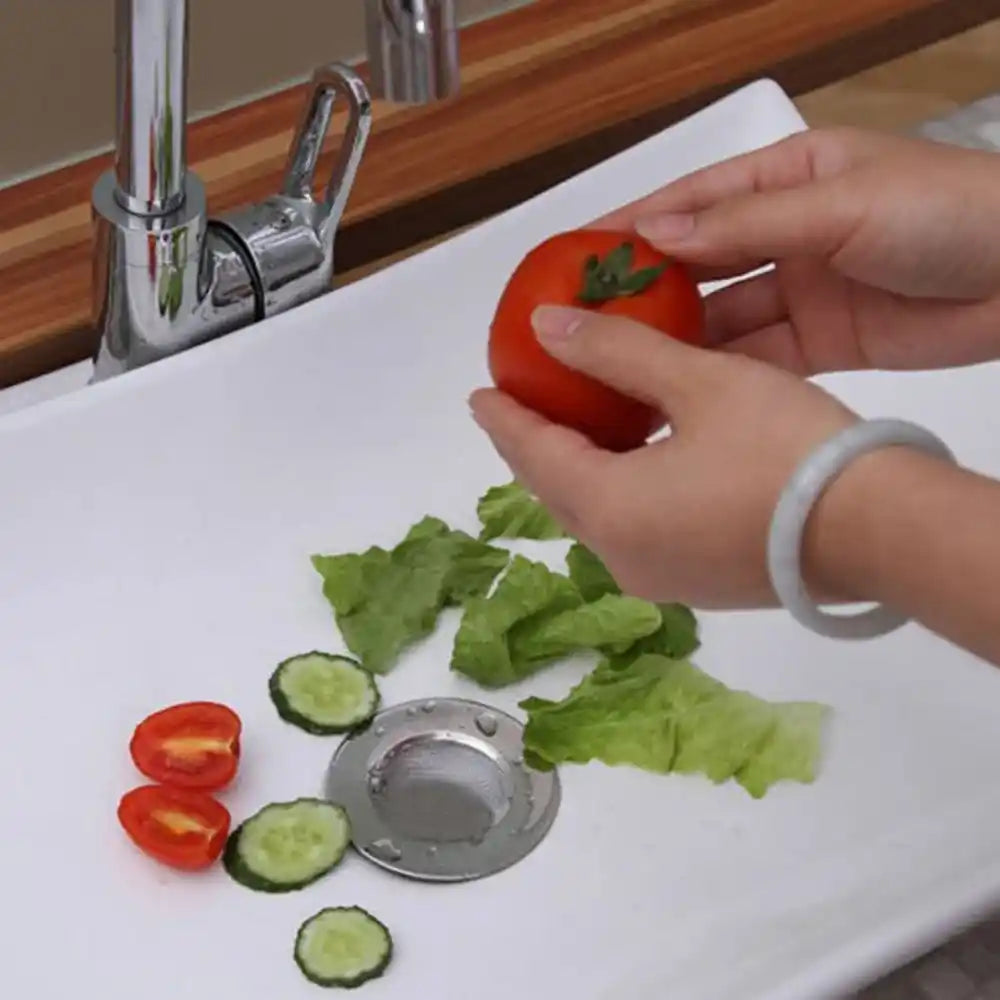 Zynella Stainless Steel Drain Strainer & Hair Catcher