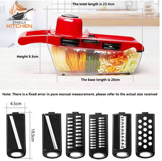 Zynella Multi-Function Vegetable Cutter & Slicer