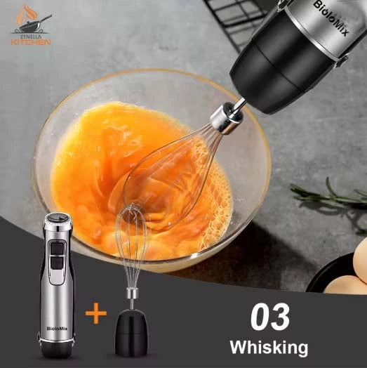 Zynella 4-in-1 Handheld Immersion Blender 1200W