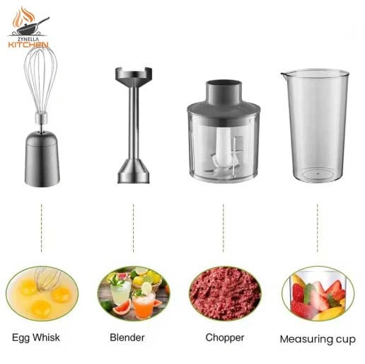 Zynella 4-in-1 Hand Immersion Blender 1000W