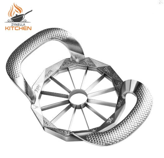 Fruit Cutter – 12-Blade Extra Large Apple Corer & Slicer