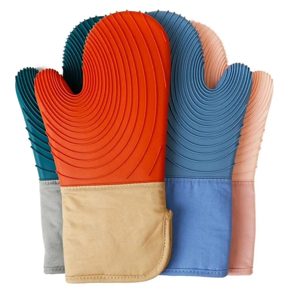 Zynella Extra Long Silicone Oven Mitts