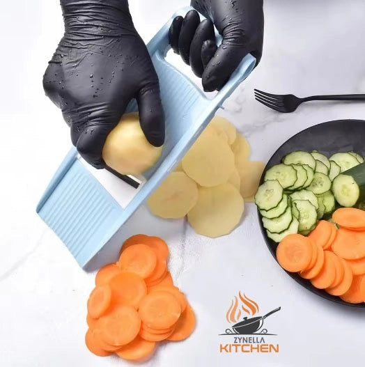 5-in-1 Mandoline Vegetable Slicer – Multi-Blade Potato & Veg Cutter