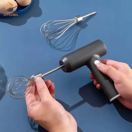 Zynella Wireless 3-Speed Electric Hand Mixer