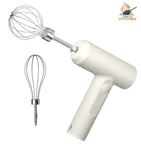 Zynella Wireless 3-Speed Electric Hand Mixer