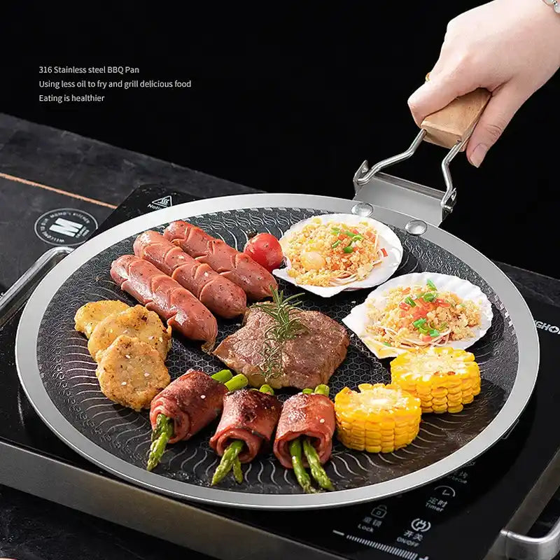 Zynella Outdoor Stainless Steel Grill Pan