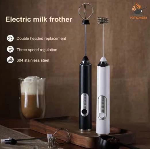 Zynella Wireless Electric Milk Frother & Egg Beater