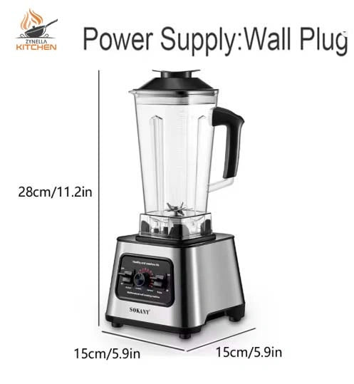 Zynella High-Power Multifunctional Blender & Ice Crusher