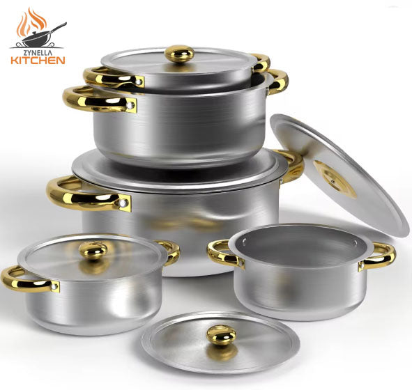 Zynella Stainless Steel Stock Pot
