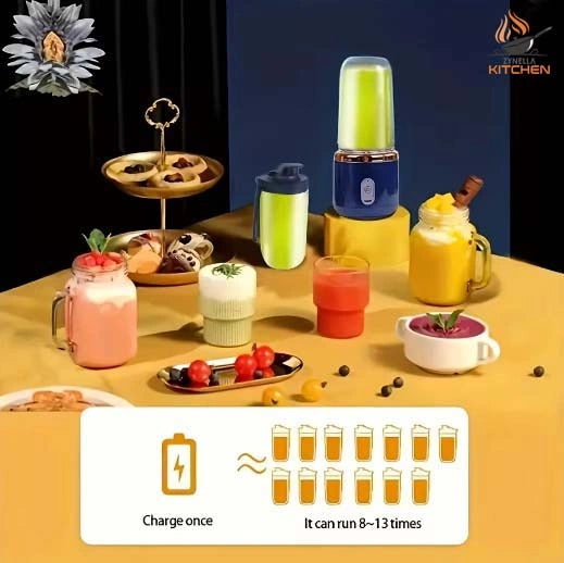 6-Blade USB Portable Juicer Blender
