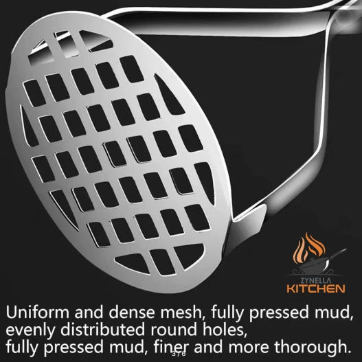 Stainless Steel Potato Masher – Manual Avocado, Pumpkin & Sweet Potato Masher