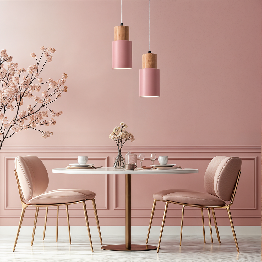 Elsa Wooden Accent Light Pendants