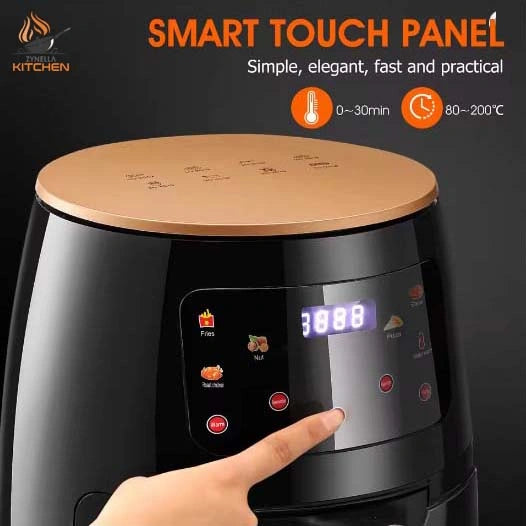 Zynella 6QT Air Fryer with Viewing Window