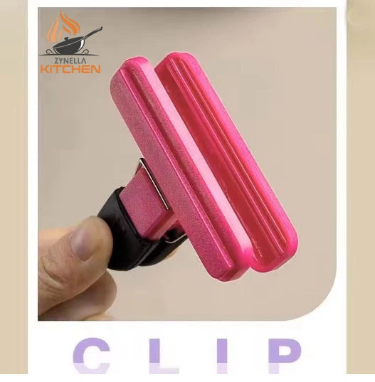 Zynella Portable Food Bag Clips – Kitchen Storage Sealing Clips