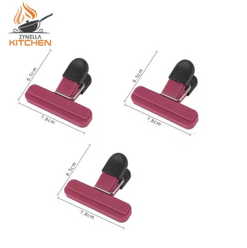 Zynella Portable Food Bag Clips – Kitchen Storage Sealing Clips