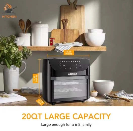 Zynella 18L 10-in-1 Digital Air Fryer Oven
