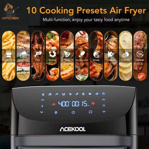 Zynella 18L 10-in-1 Digital Air Fryer Oven