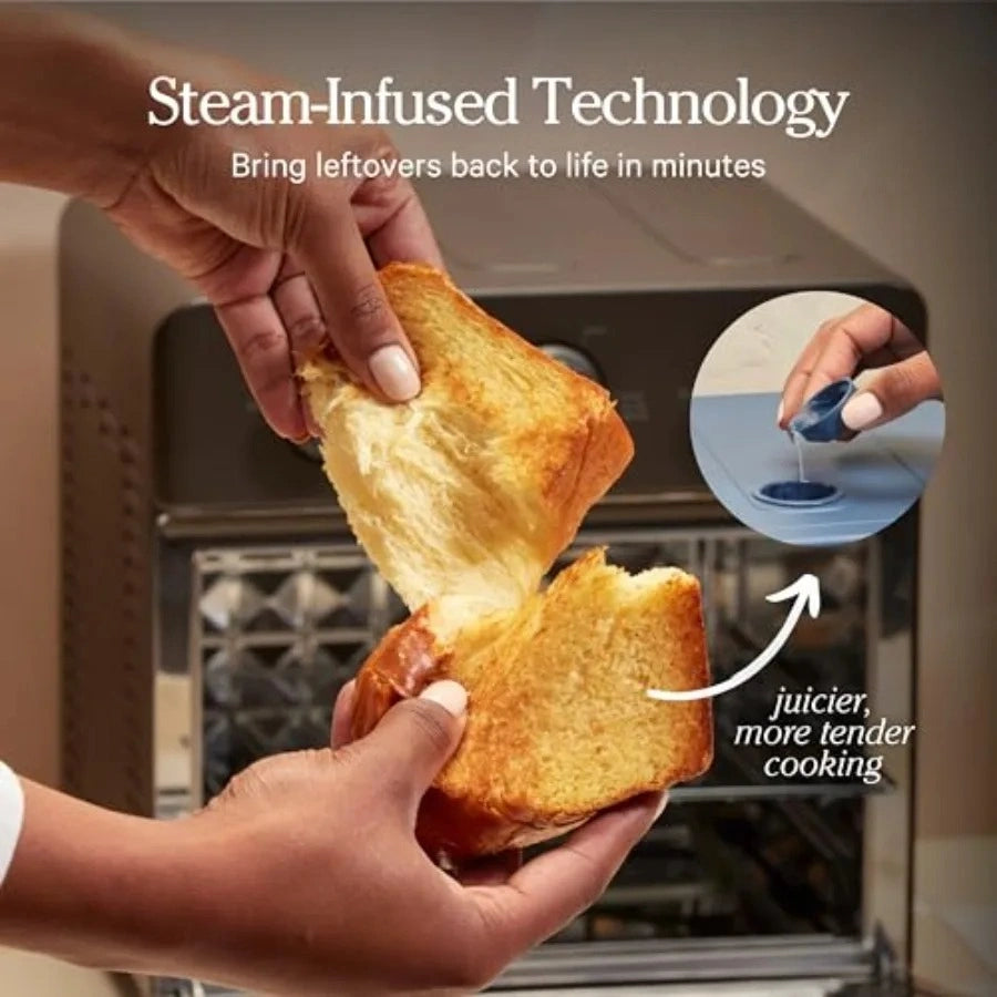 Zynella Wonder Oven 6-in-1 13QT Stainless Steel Air Fryer Toaster Oven