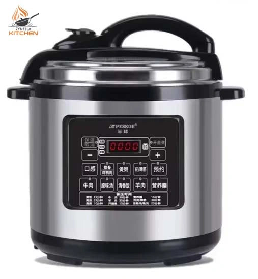Electric Pressure Rice Cooker with Smart Reservation