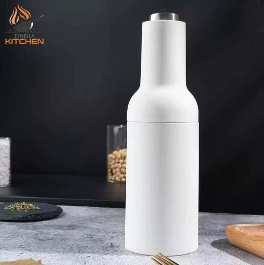 Electric Salt & Pepper Grinder – Automatic Battery-Powered Spice Mill