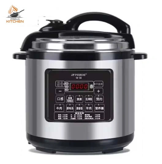 Electric Pressure Rice Cooker with Smart Reservation