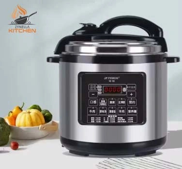 Electric Pressure Rice Cooker with Smart Reservation