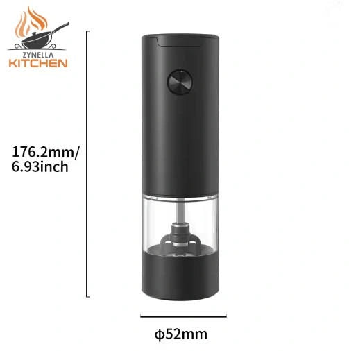 Electric Pepper Grinder – Automatic Salt & Spice Mill with Adjustable Coarseness