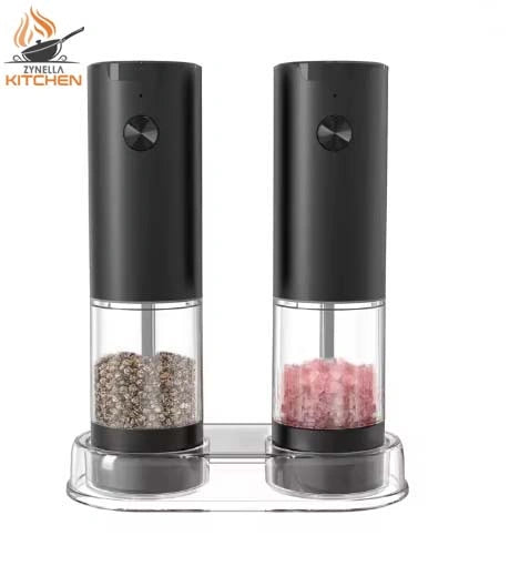 Electric Pepper Grinder – Automatic Salt & Spice Mill with Adjustable Coarseness