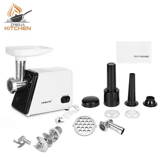 Zynella 2500W Stainless Steel Electric Meat Grinder