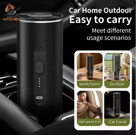 Zynella 3-in-1 Wireless Portable Espresso Machine