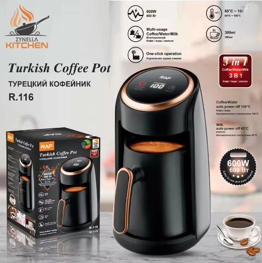 Automatic Cordless Turkish Coffee Machine