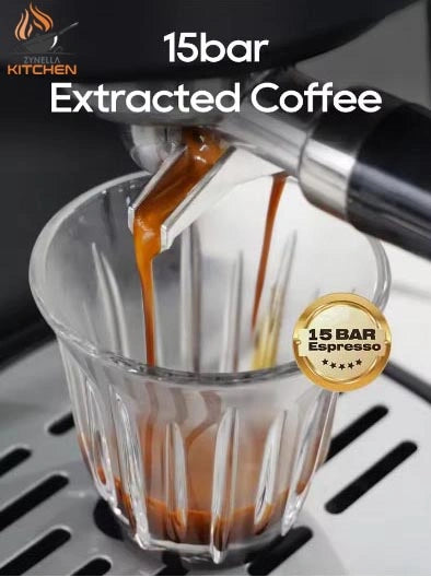 Zynella Semi-Automatic Espresso Coffee Machine