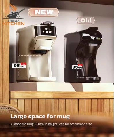 Zynella 6-in-1 Capsule Coffee Machine