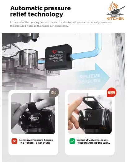 Zynella 6-in-1 Capsule Coffee Machine