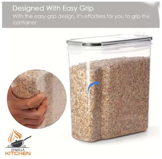 Zynella 3-Piece Airtight Cereal Storage Containers Set