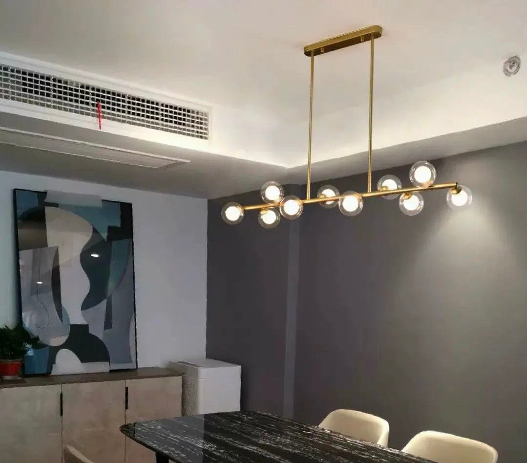 The Stellar Bar Chandelier