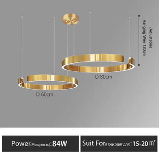 Regal Empire Ring Chandelier