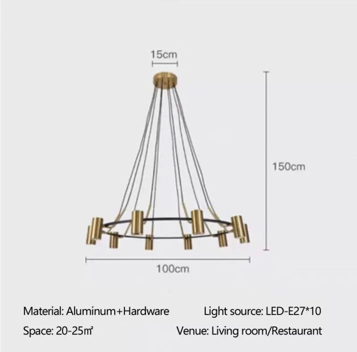 Bernard Antique Chandelier