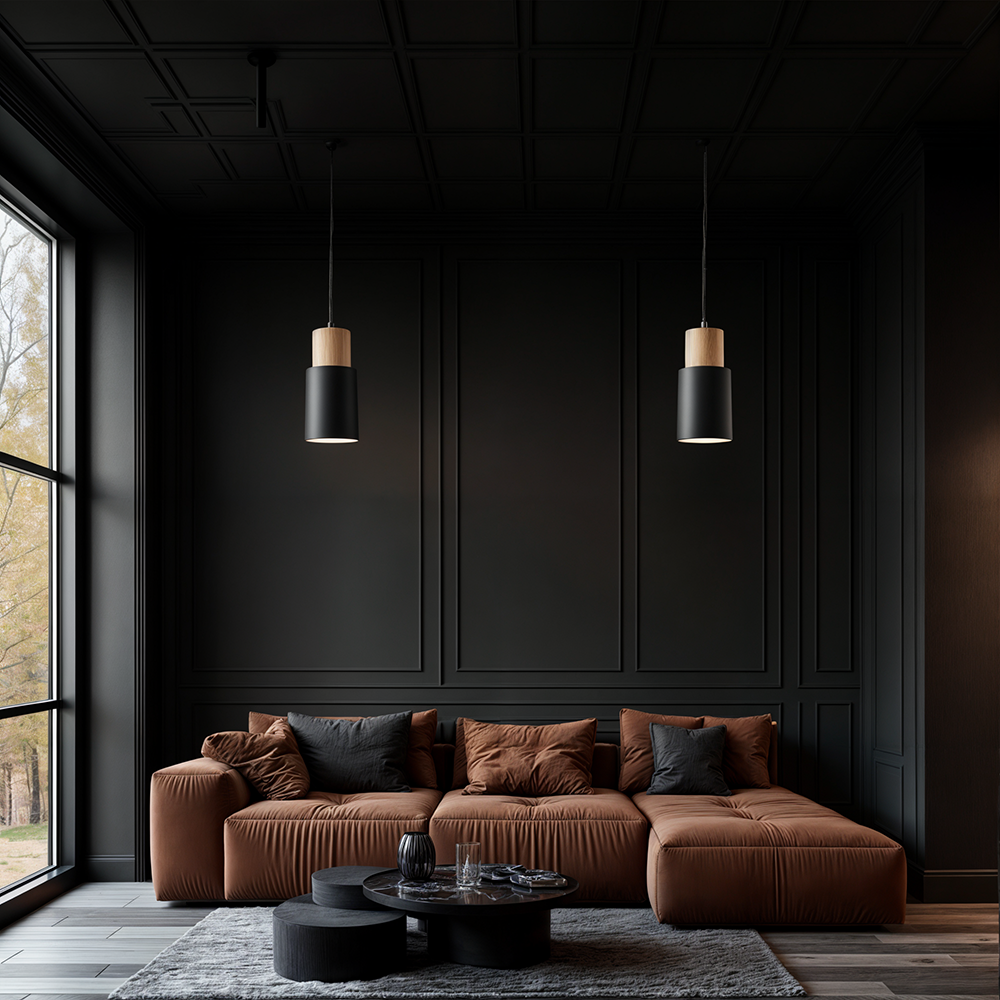 Elsa Wooden Accent Light Pendants