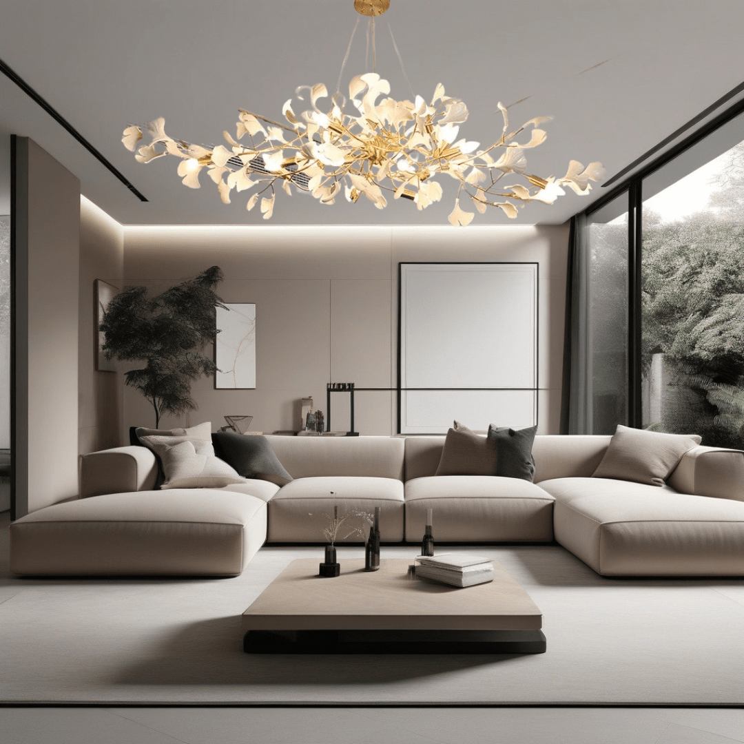 Ceramic Petal Luxury Chandelier