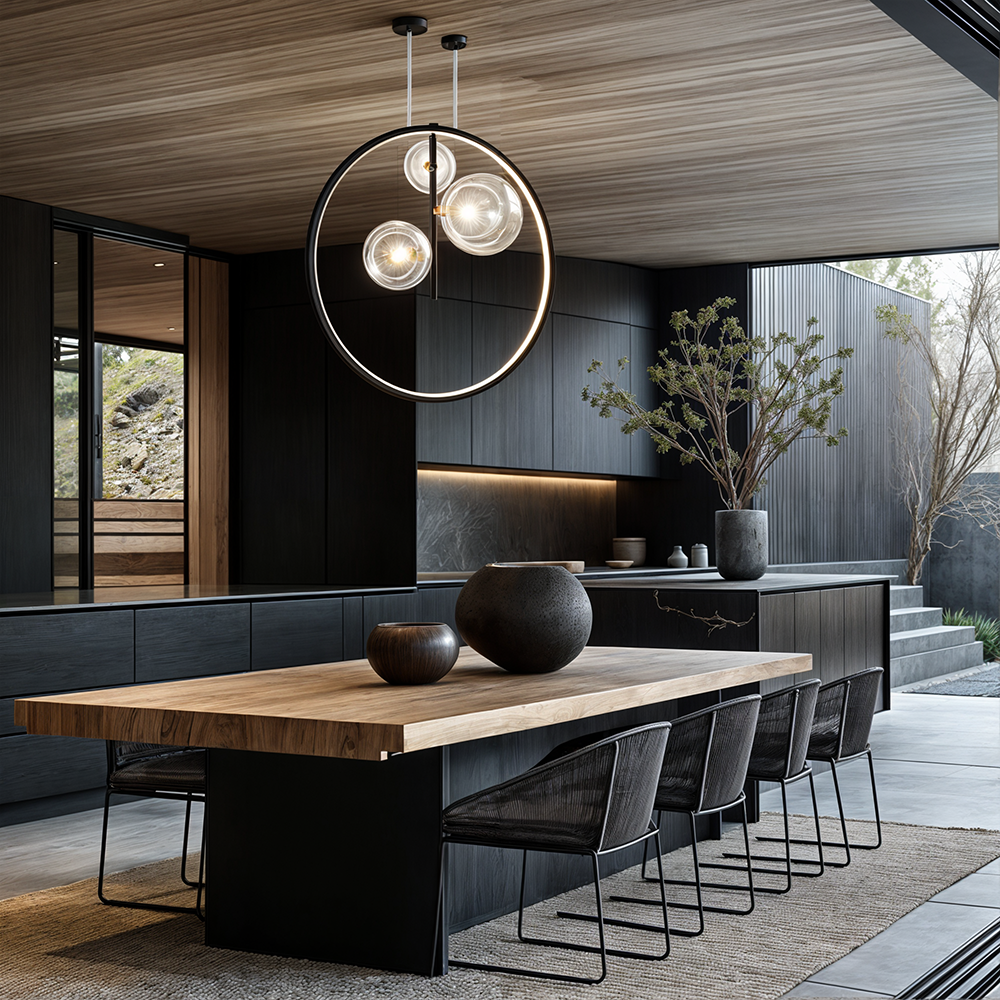 Glass Globe Modern Pendants