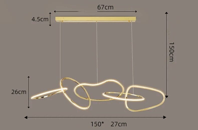 Zynella Ring Elegant Chandelier